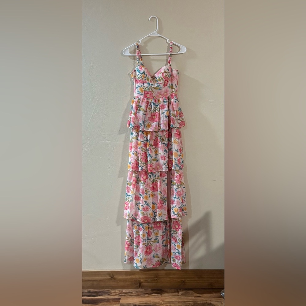 Windsor Floral Tiered Maxi Dress